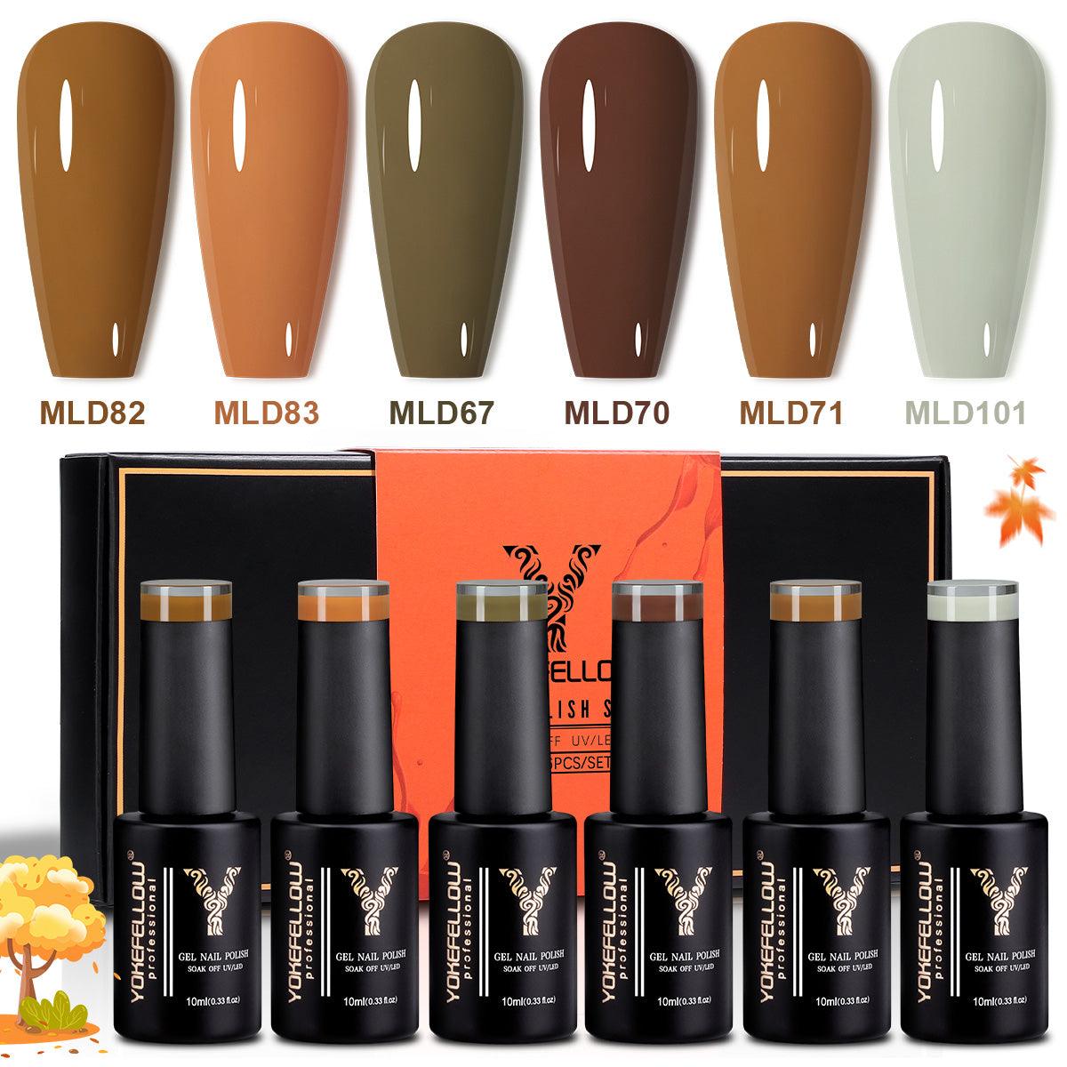Autumn Series-6 PCS Gel Polish Set
