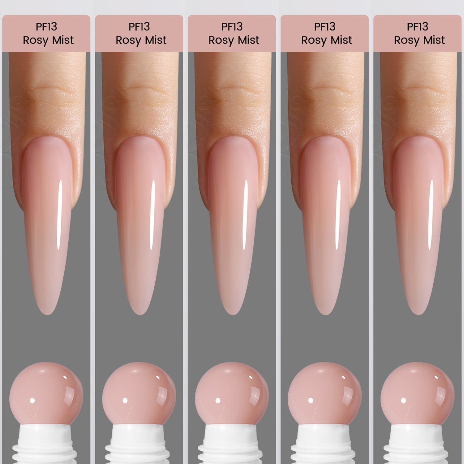 50G Pureform Nail Extension Gel-5PCS Pack