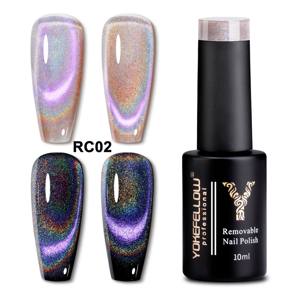 10ML Rainbow Cat Magnetic Gel Polish-RC02 - YokefellowBeauty