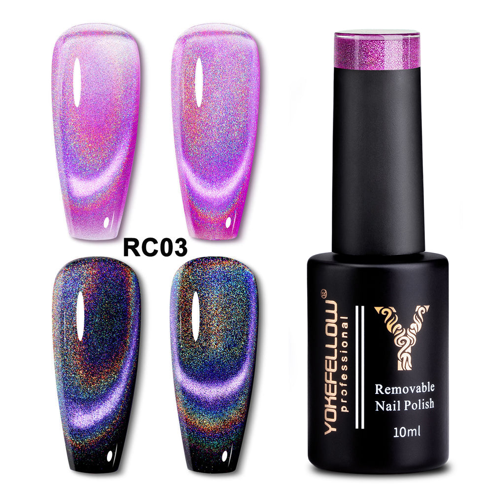 10ML Rainbow Cat Magnetic Gel Polish-RC03 - YokefellowBeauty