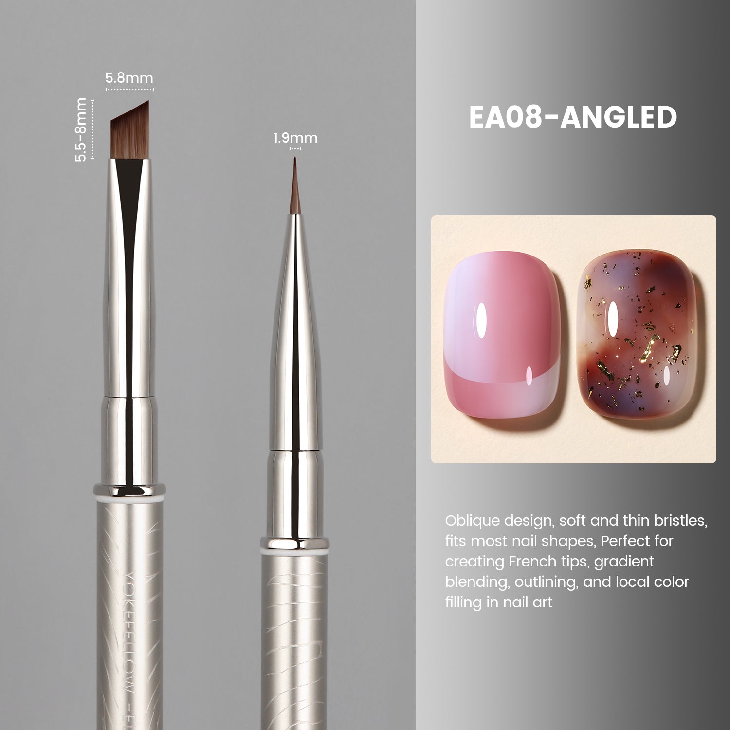 EliteAlly Nail Art Brushes-EA06(LINER-L)