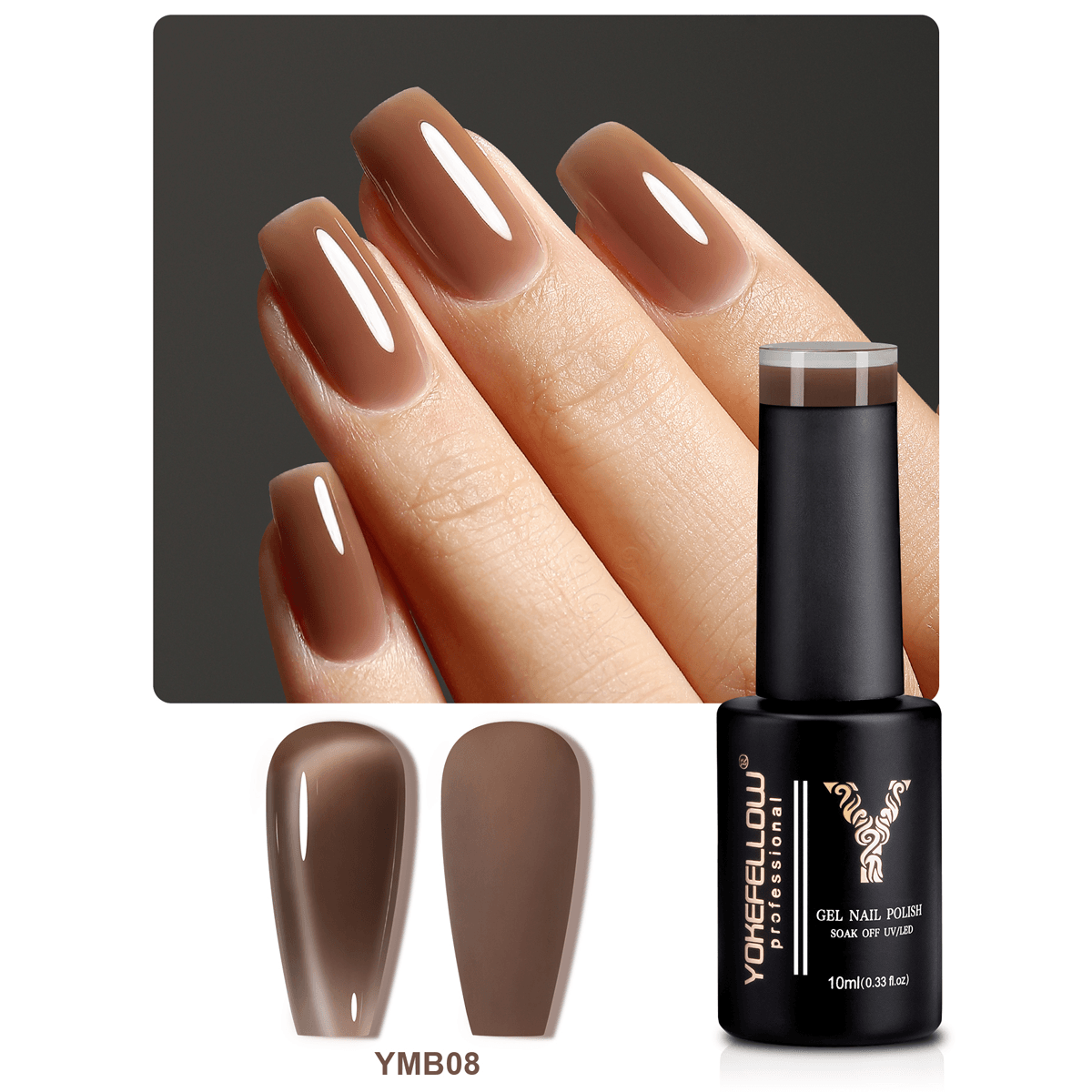 10ML Rubber Base Gel-YMB08