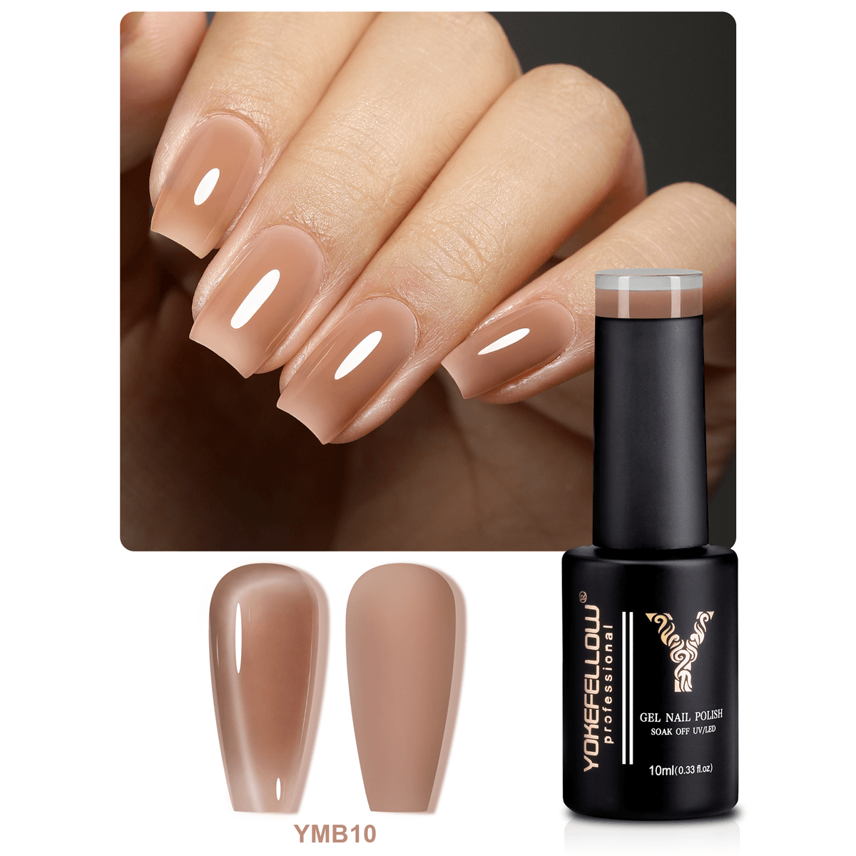 10ML Rubber Base Gel-YMB10