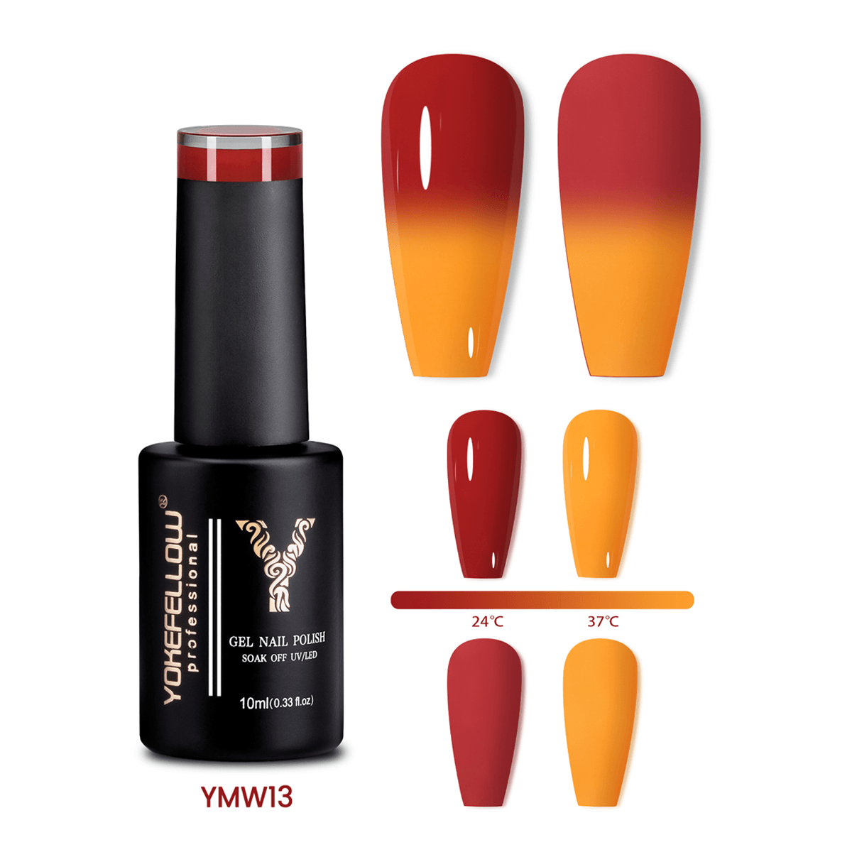 10 ml Farbwechsel-Gel-Nagellack-YMW13