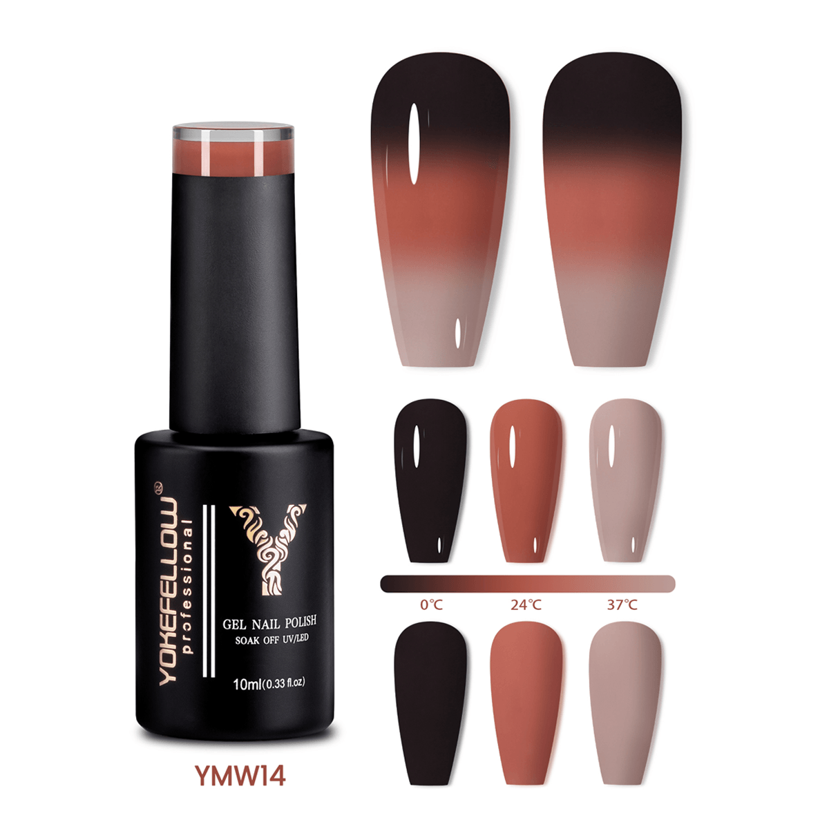 10 ml Farbwechsel-Gel-Nagellack-YMW14
