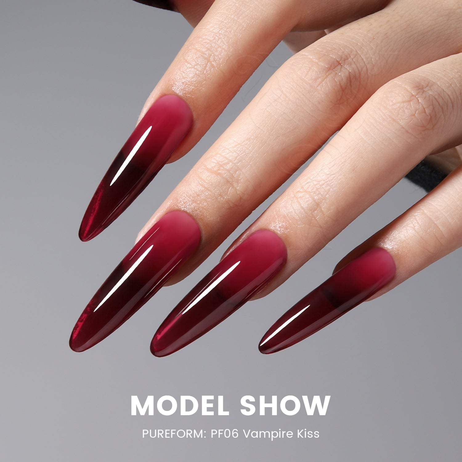 50G Pureform Nail Extension Gel-PF06(Vampire Kiss)