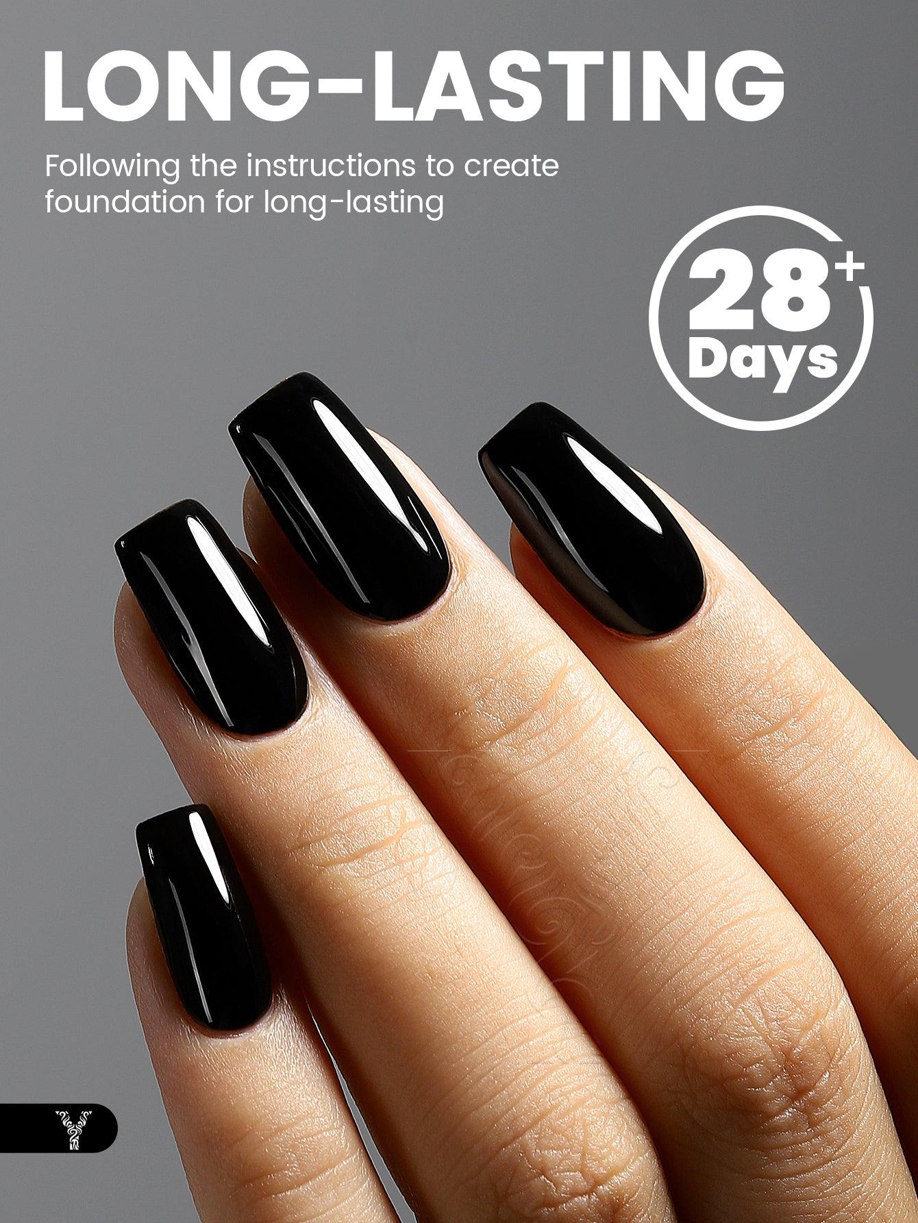 10 ml Gel-Nagellack, Schwarz