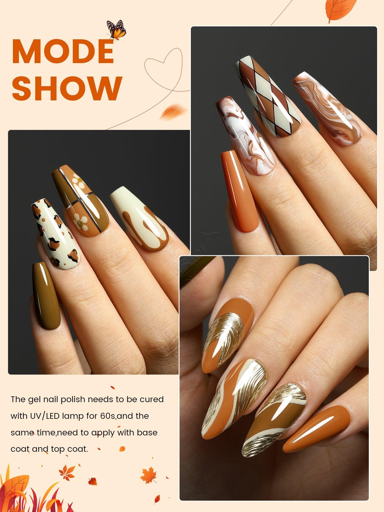 Autumn Series-6 PCS Gel Polish Set