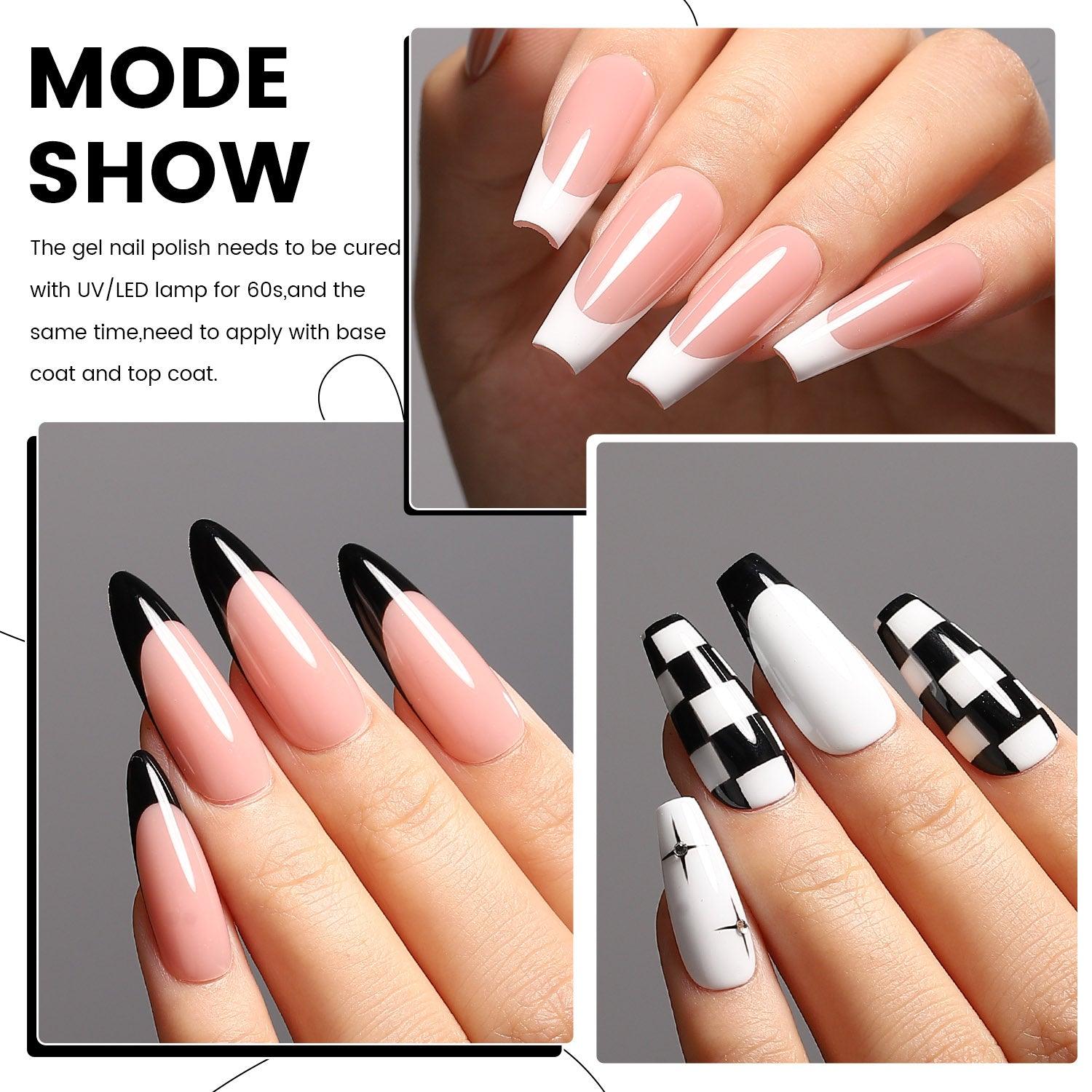2PCS Gel Art Polish Set