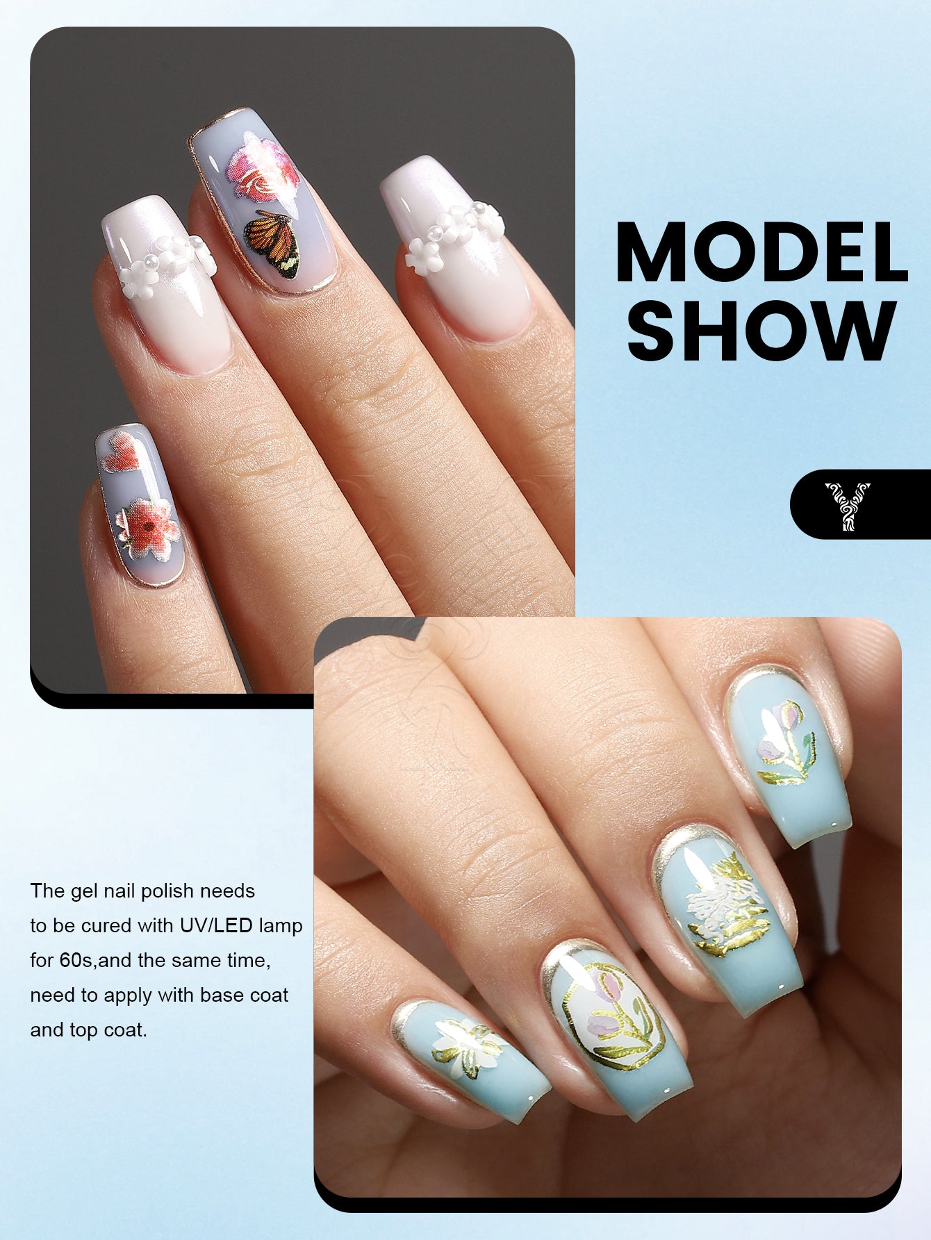 Rubber Base Gel-6PCS Gel Polish Set