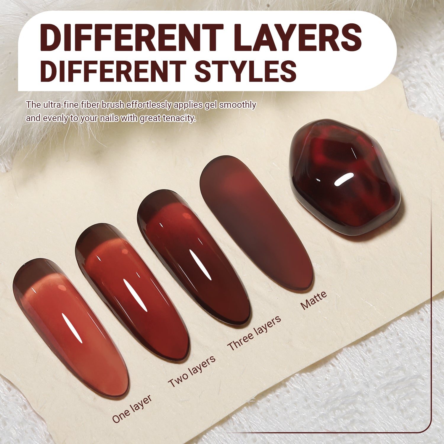 Vernis à ongles gel gelée 15 ml - 3550B