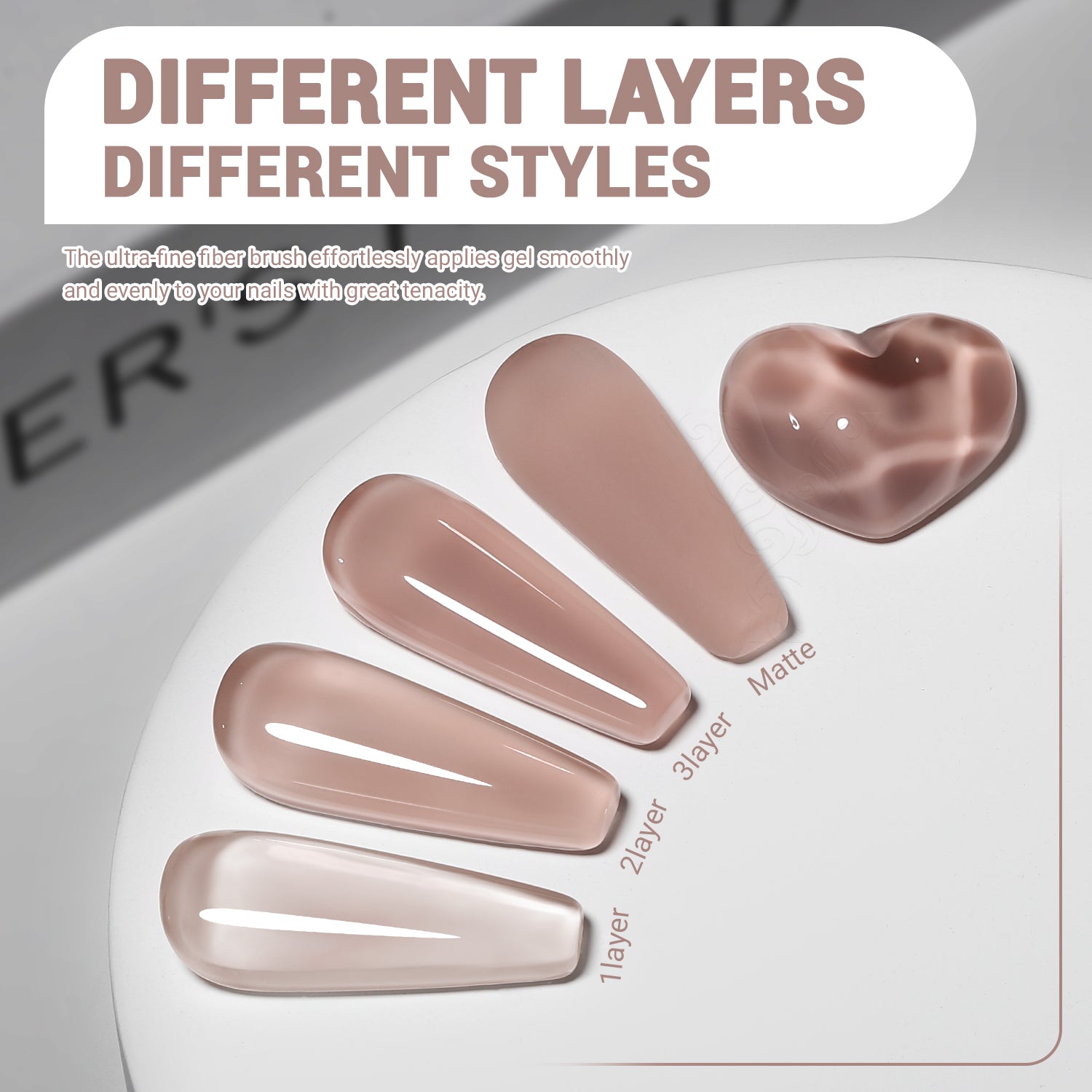 Esmalte en gel gelatinoso de 15 ml - 3523B