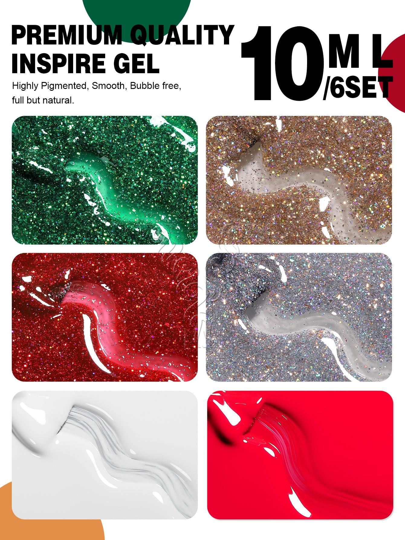 Christmas Series-6 Colors Gel Polish Set