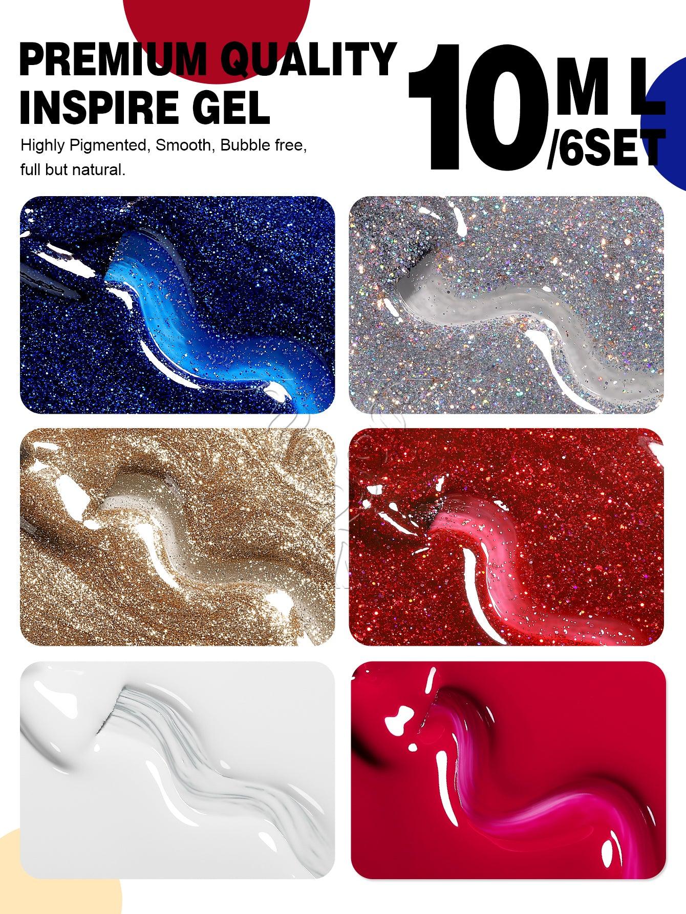 Christmas Series-6 Colors Gel Polish Set