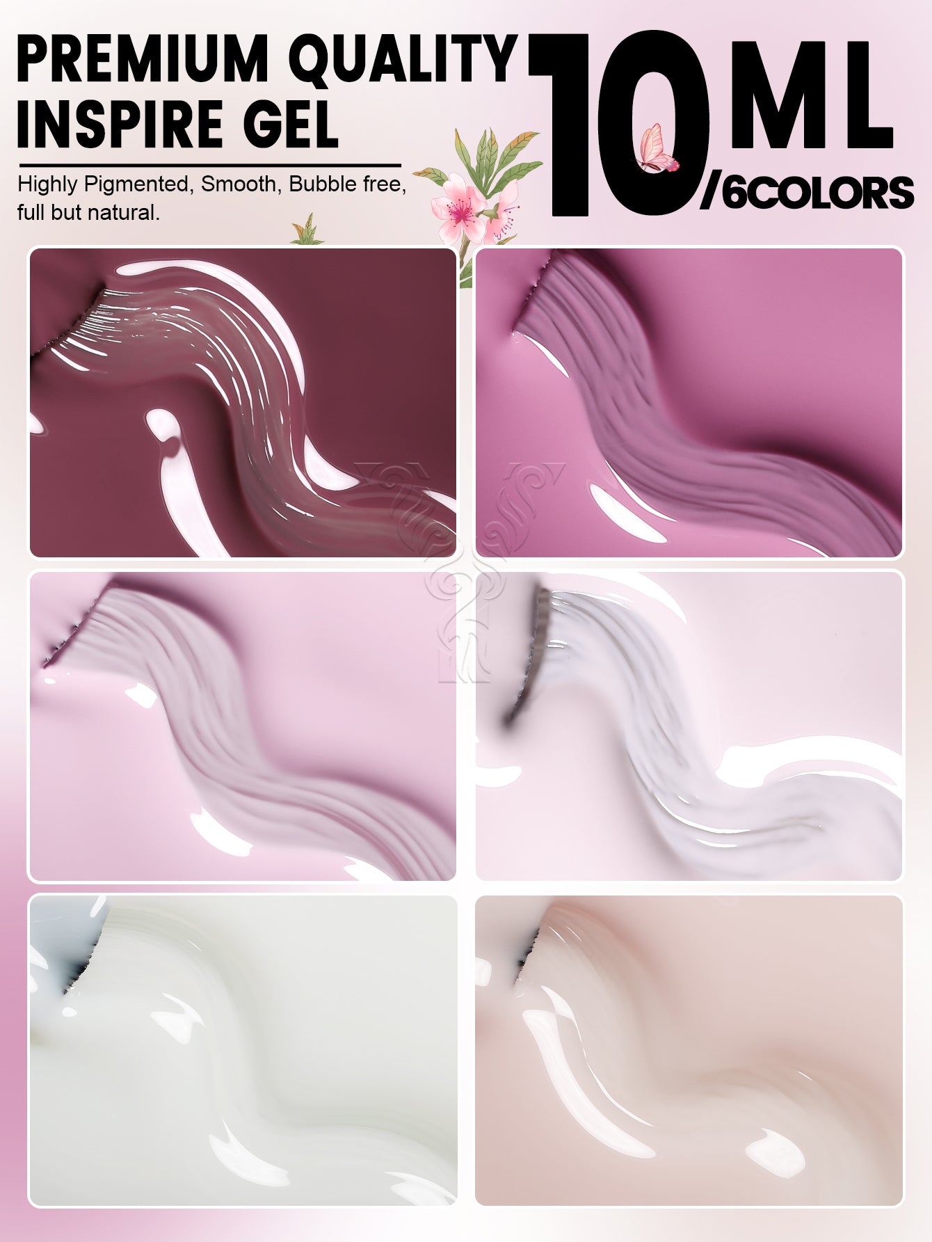 Pink Series-6PCS Gel Polish Set