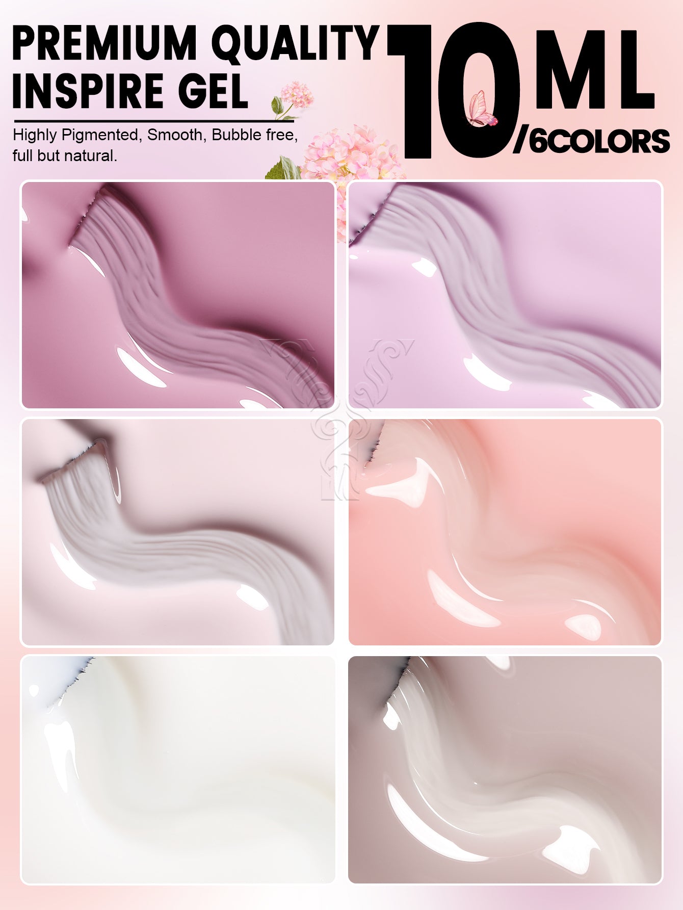 Pink Series-6PCS Gel Polish Set