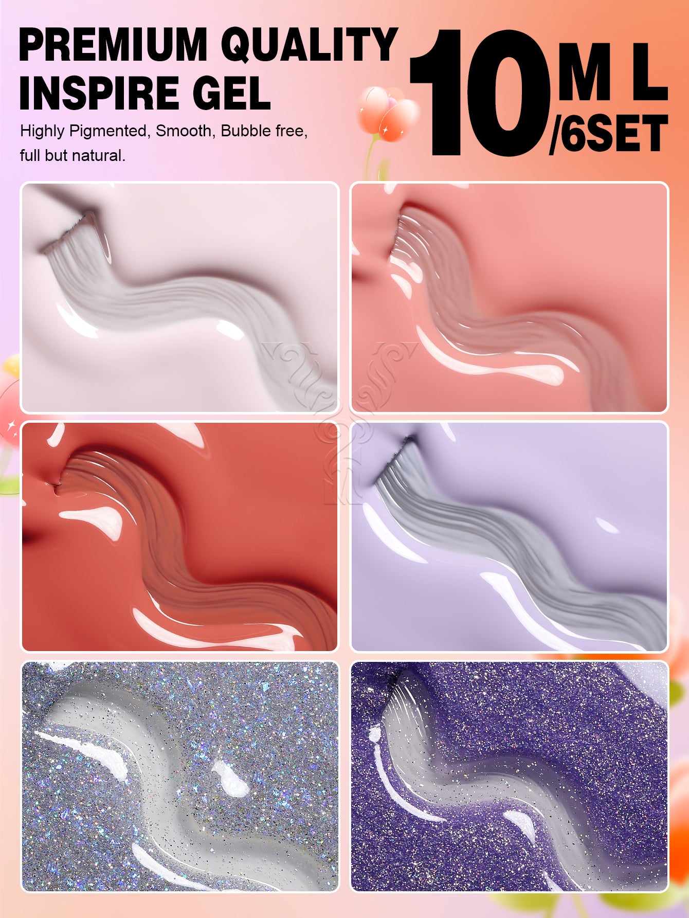 Spring Series-6PCS Gel Polish Set