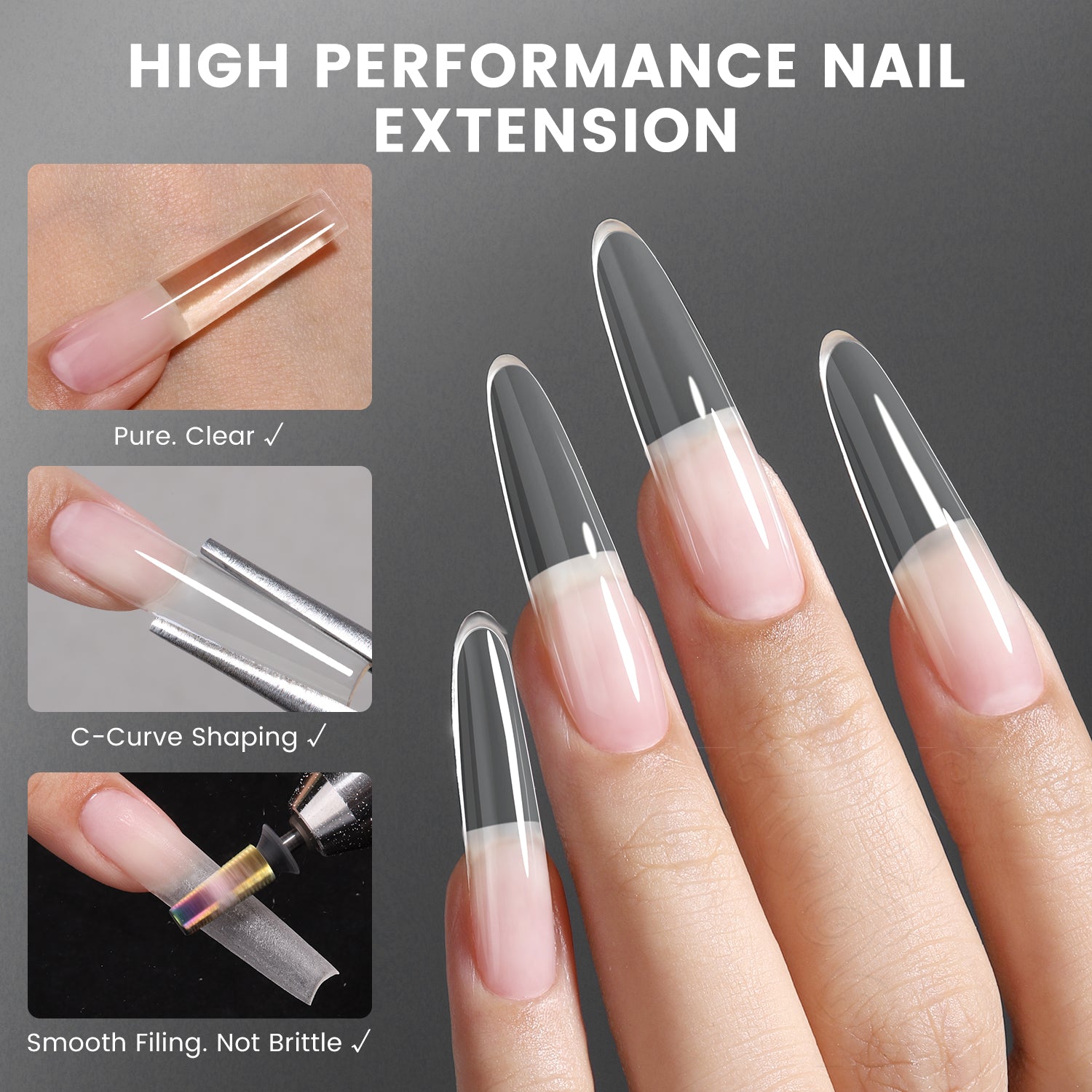 50G Pureform Nail Extension Gel-5PCS Pack