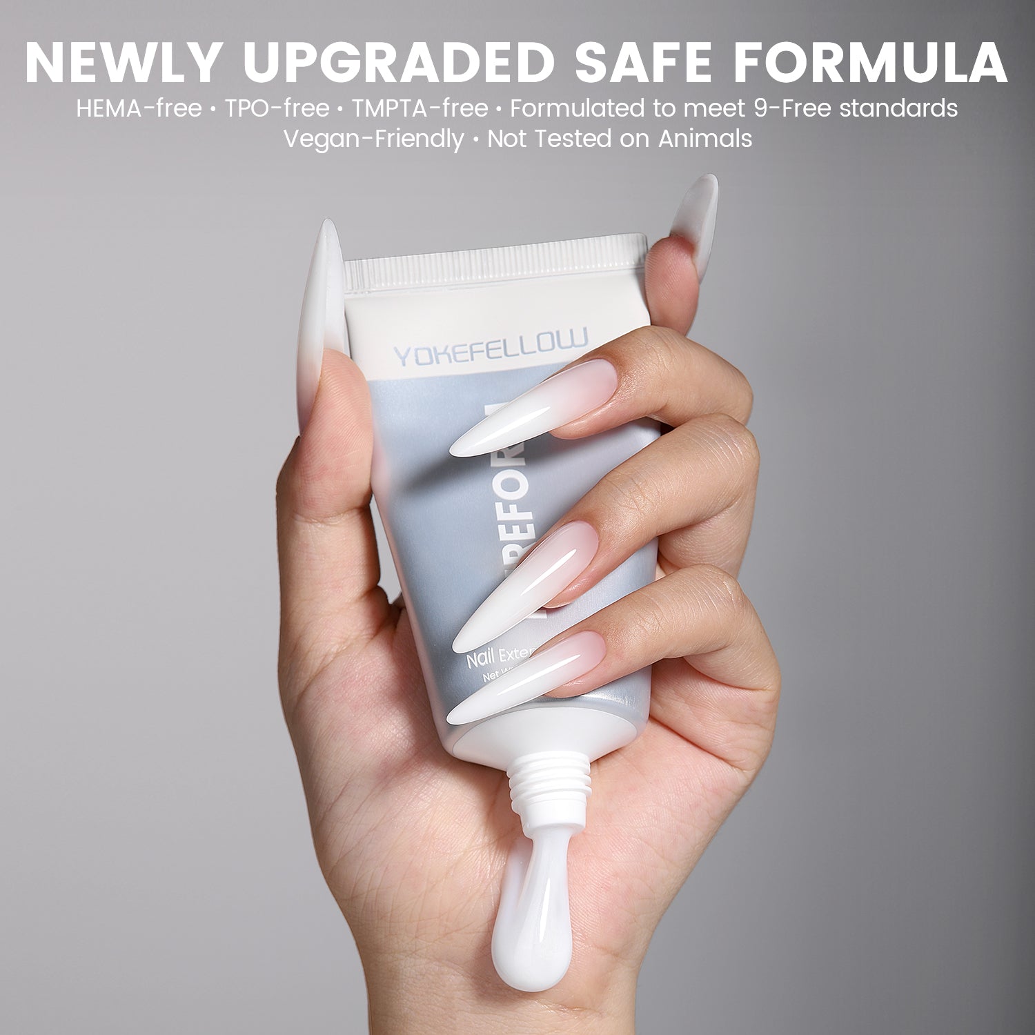50G Pureform Nail Extension Gel-PF02(Pure Snow)