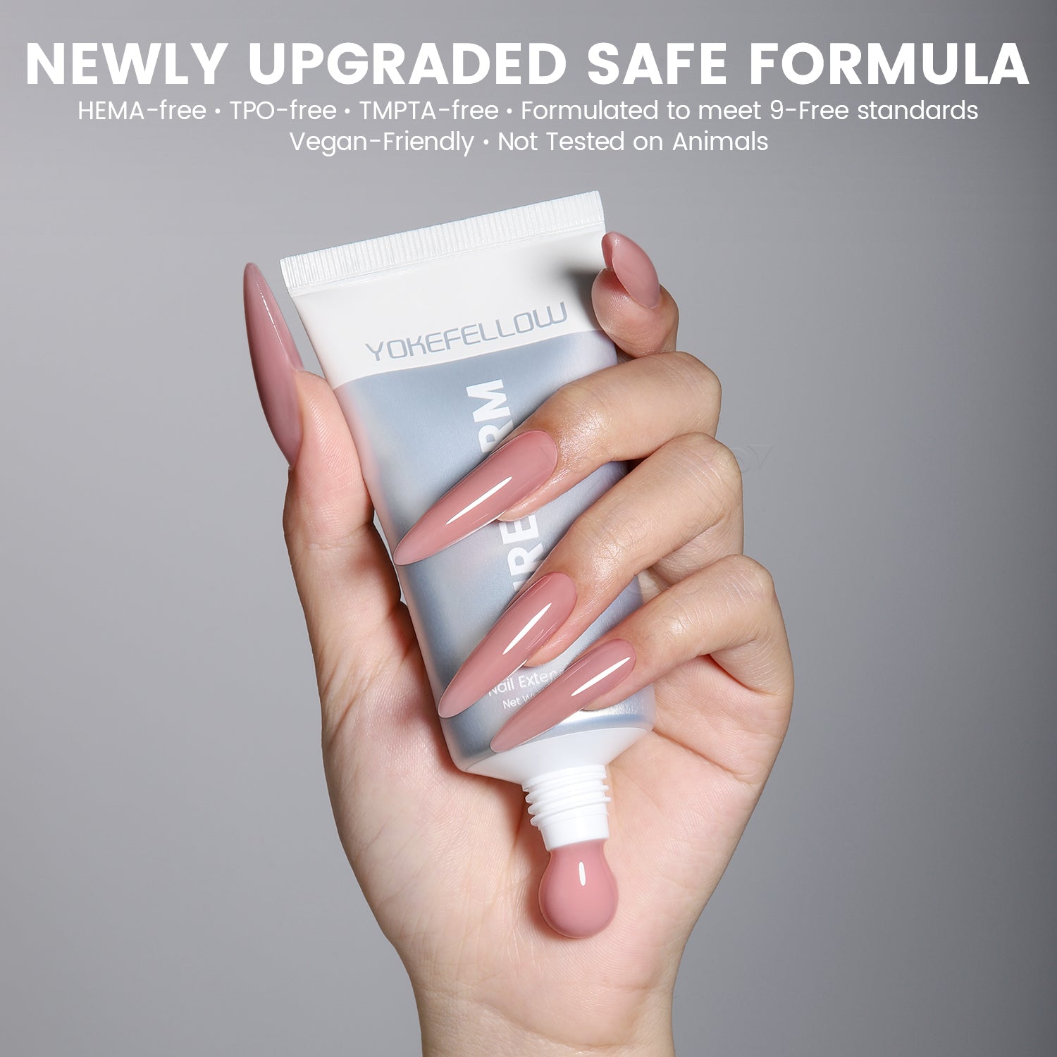 50G Pureform Nail Extension Gel-PF04(Bare Rose)