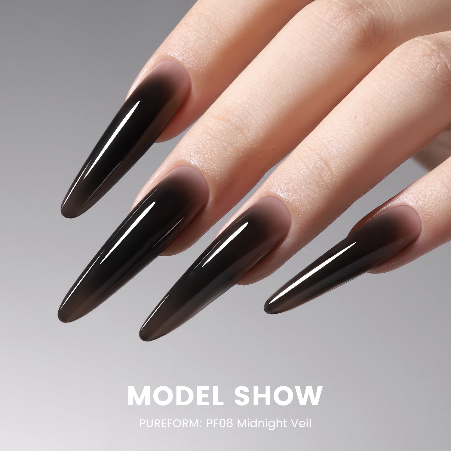 50G Pureform Nail Extension Gel-PF08(Midnight Veil）