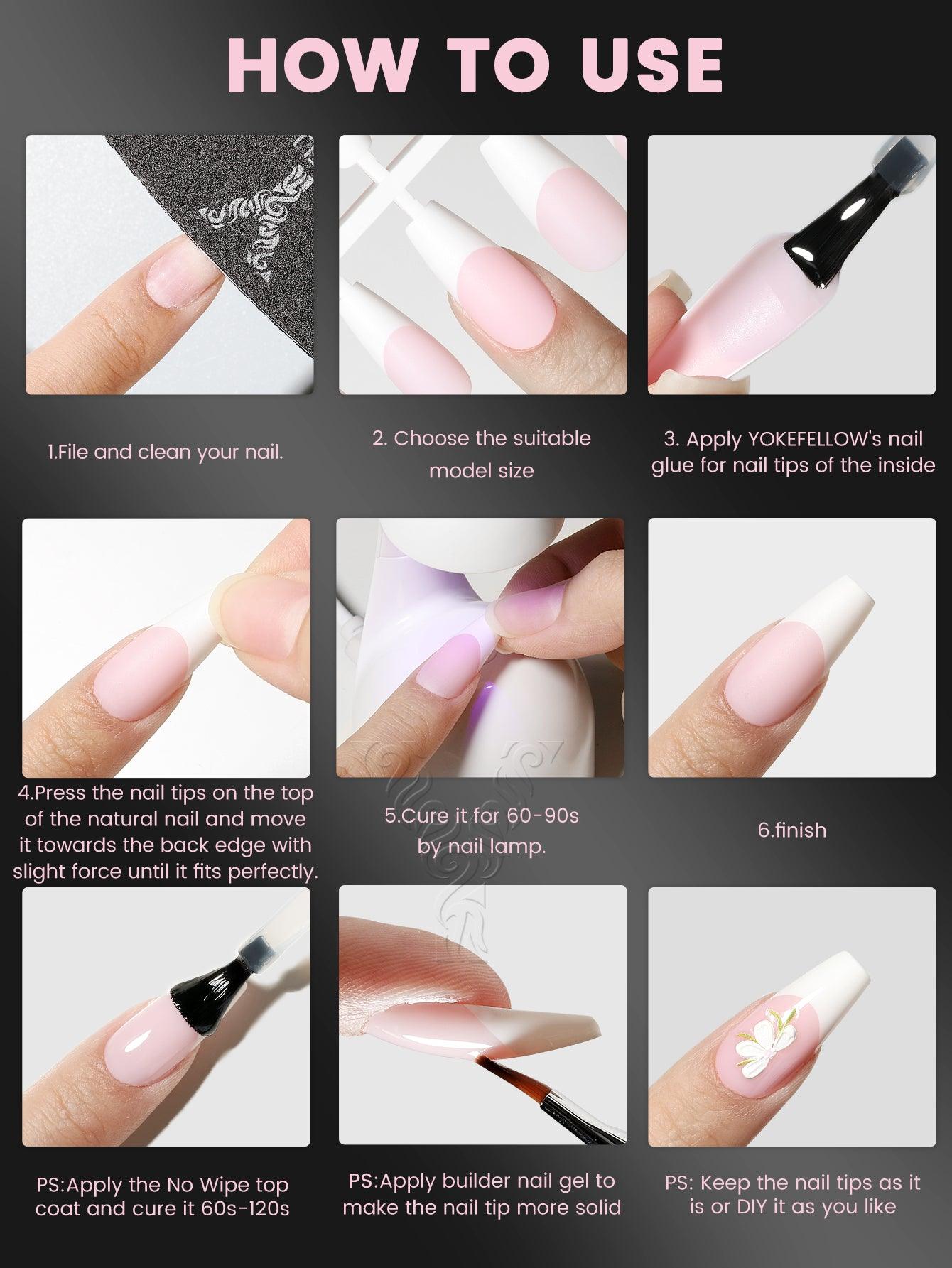 Press On French Nail Tips