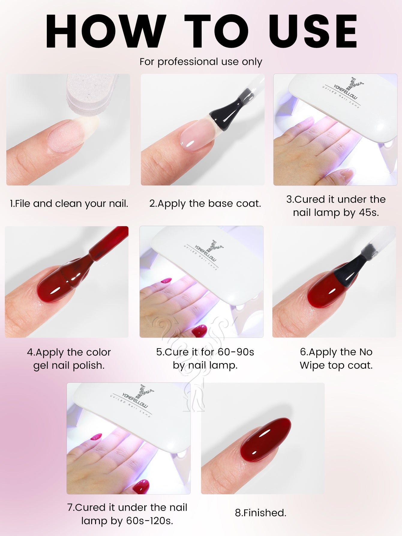 Pink Series-6PCS Gel Polish Set