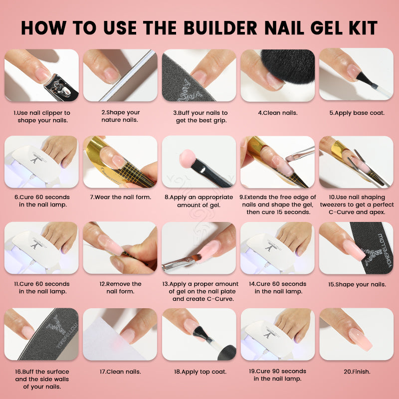 15G Nail Hard Extension Gel-YMH08