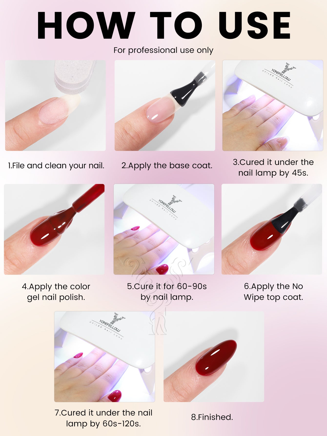 Collection Printemps - Coffret de 6 vernis à ongles gel
