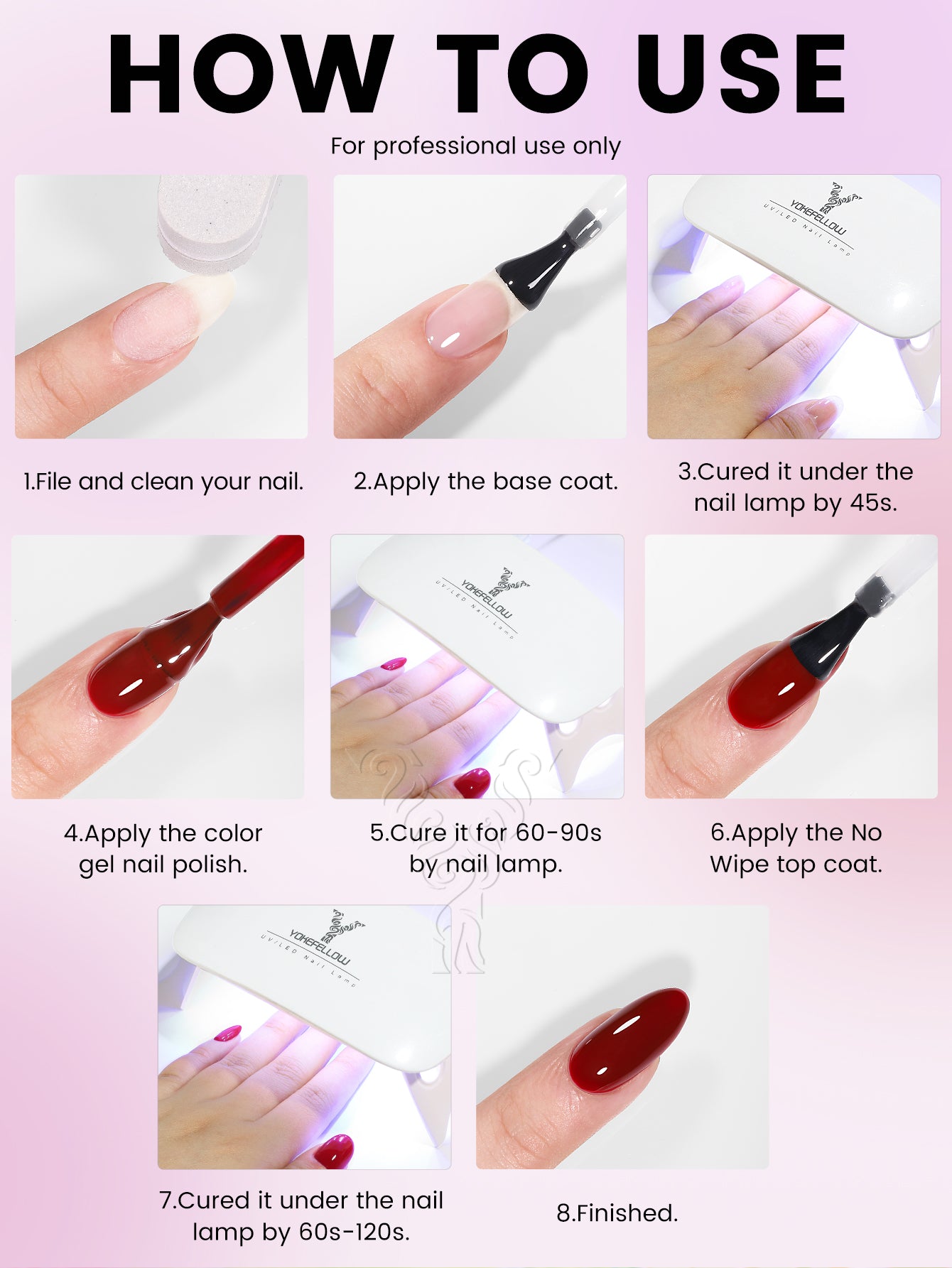 Pink Series-6PCS Gel Polish Set
