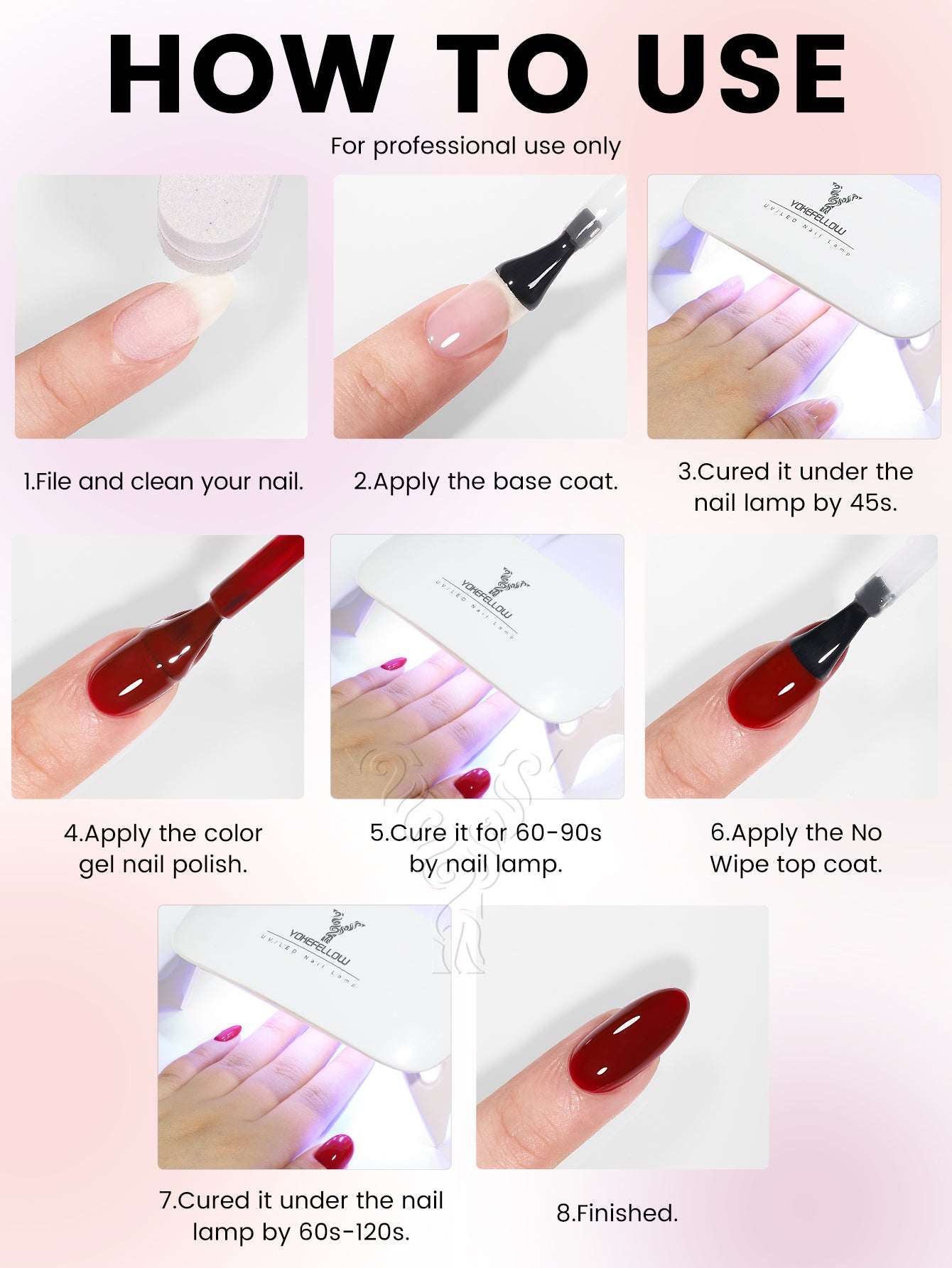 Pink Series-6PCS Gel Polish Set