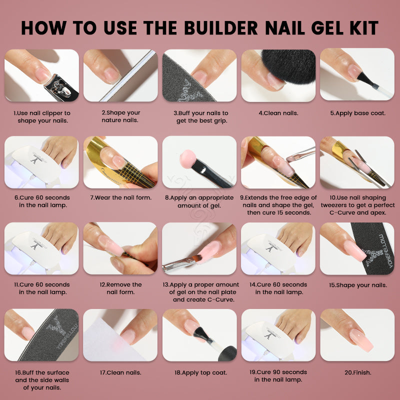 15G Nail Hard Extension Gel-YMH07