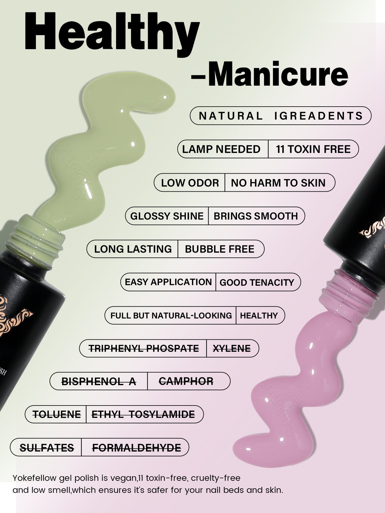 Collection Printemps - Coffret de 6 vernis à ongles gel
