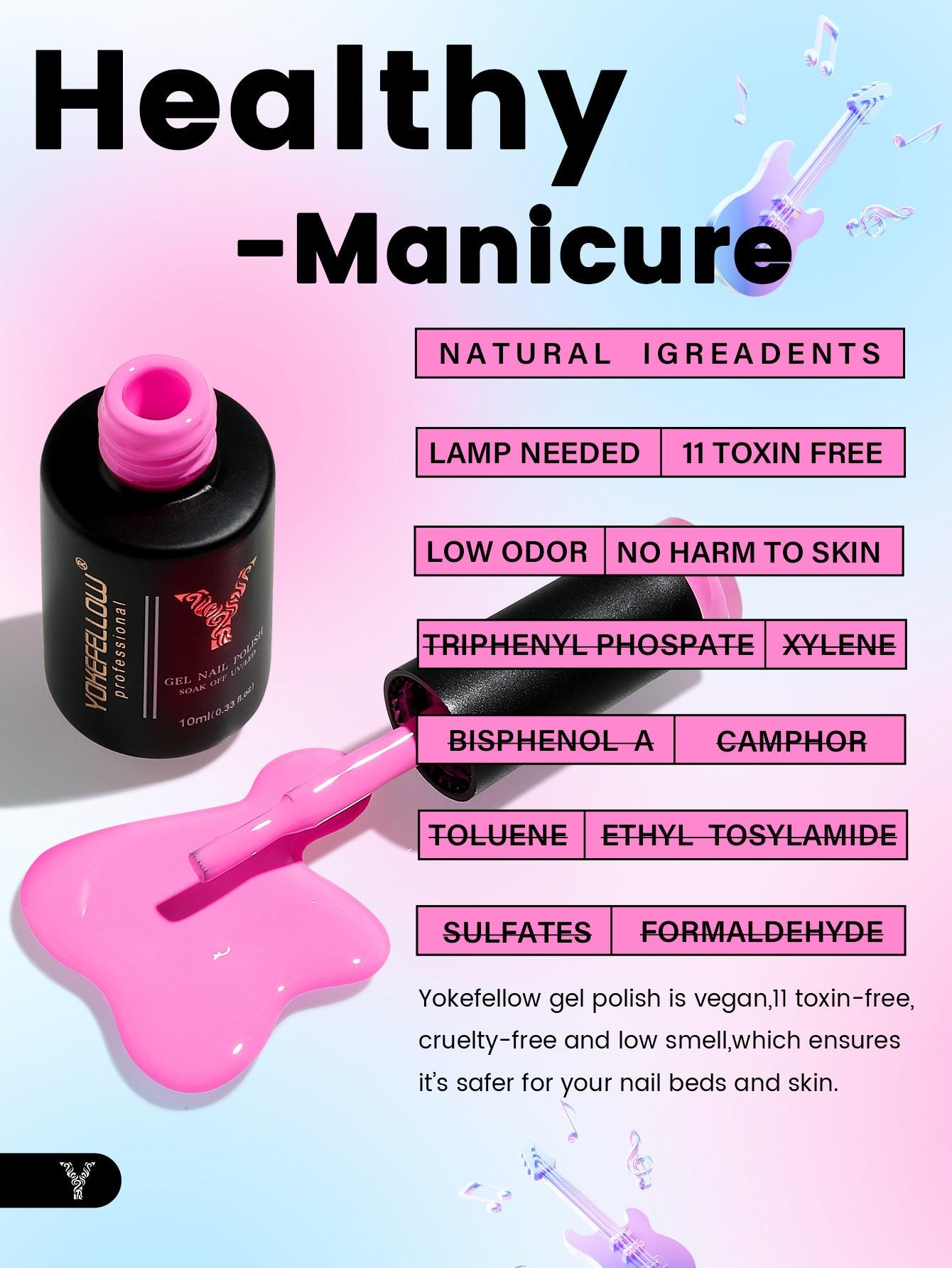 Music Festival Series-Juego de esmaltes en gel de 6 colores