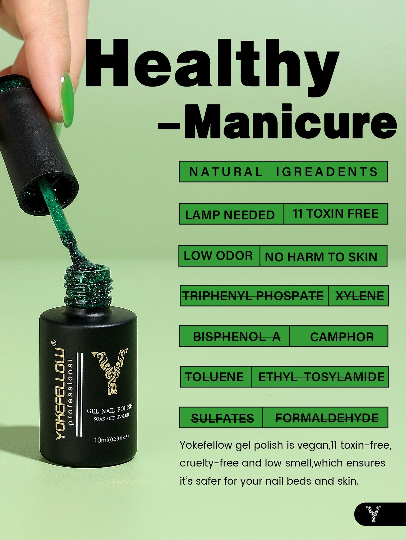 Ensemble de vernis gel Green Jelly Series-6 couleurs