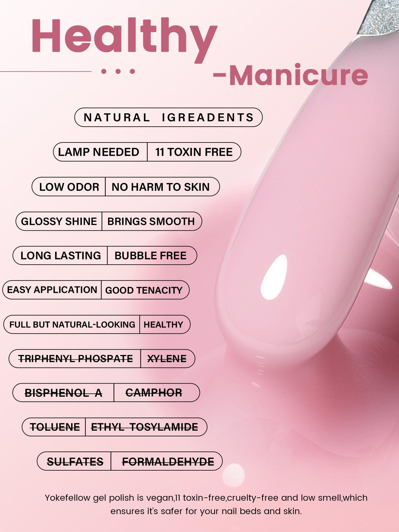 Gel para extensión de uñas duro de 15 g - YMH19