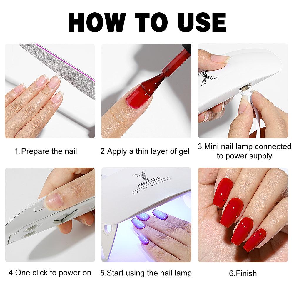 Lampe à ongles électrique 6W-SUN Mini