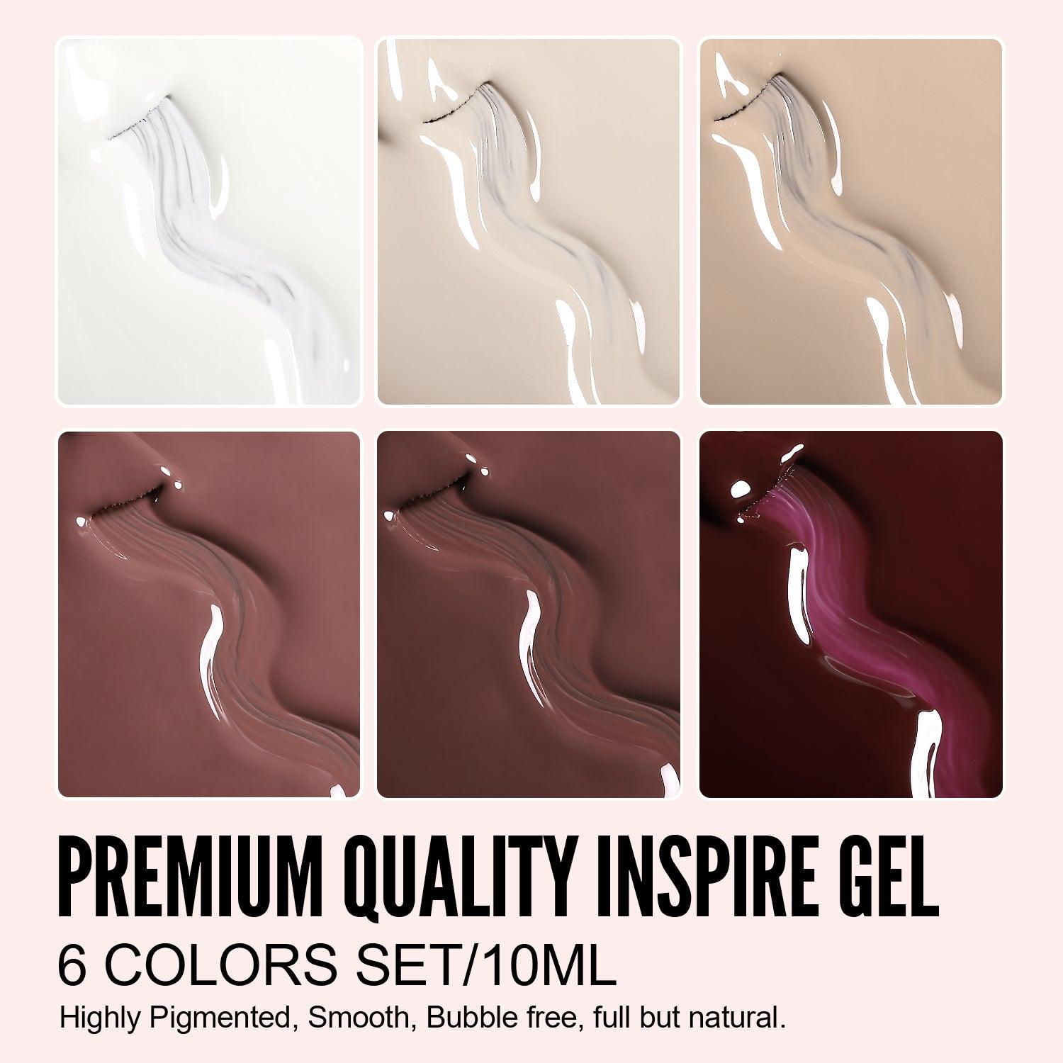 Autumn and Winter Series-6 Colors Gel Polish Set