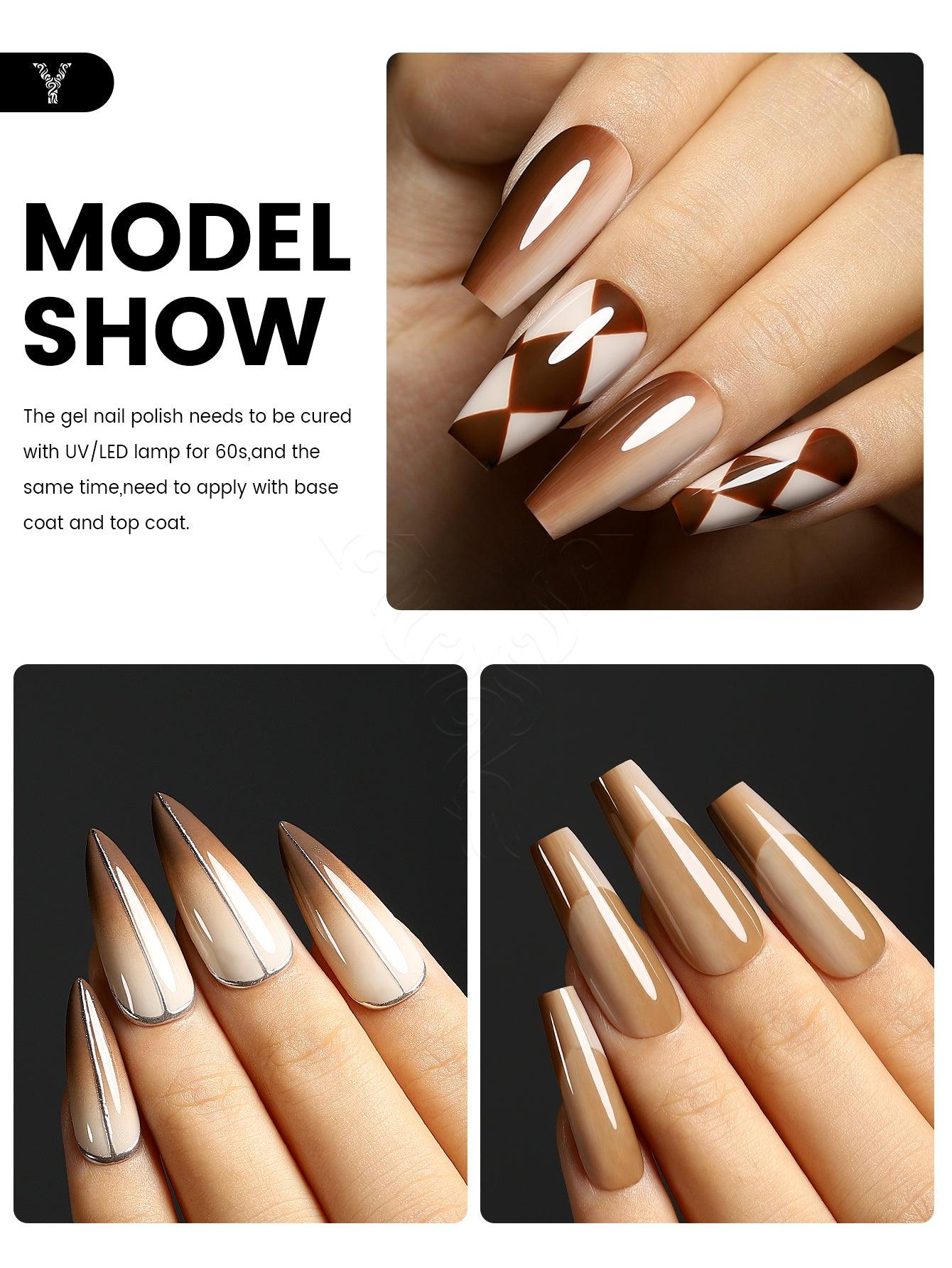 Gray Series-3 Colors Gel Polish Set