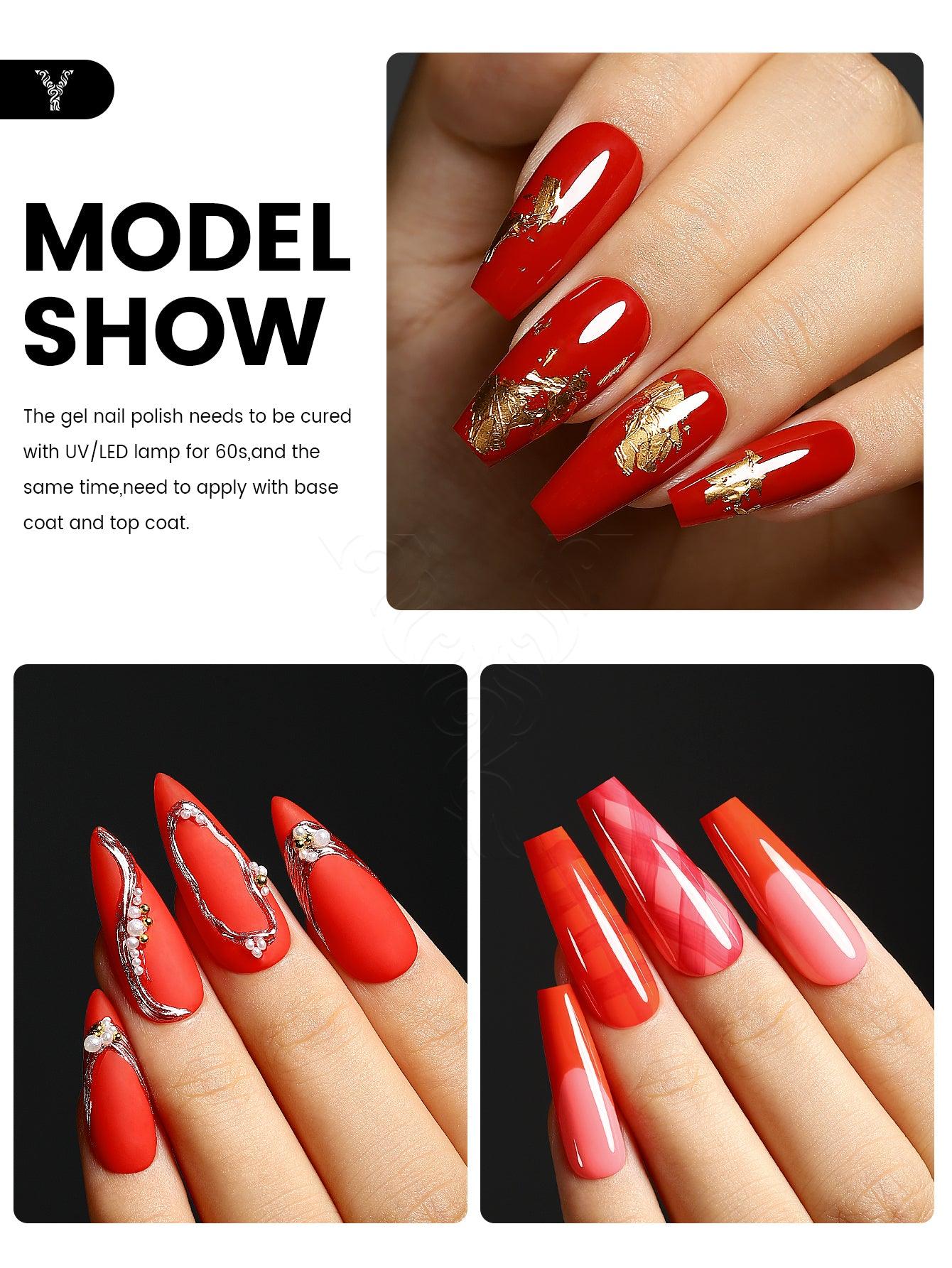 Red Series-3 Colors Gel Polish Set
