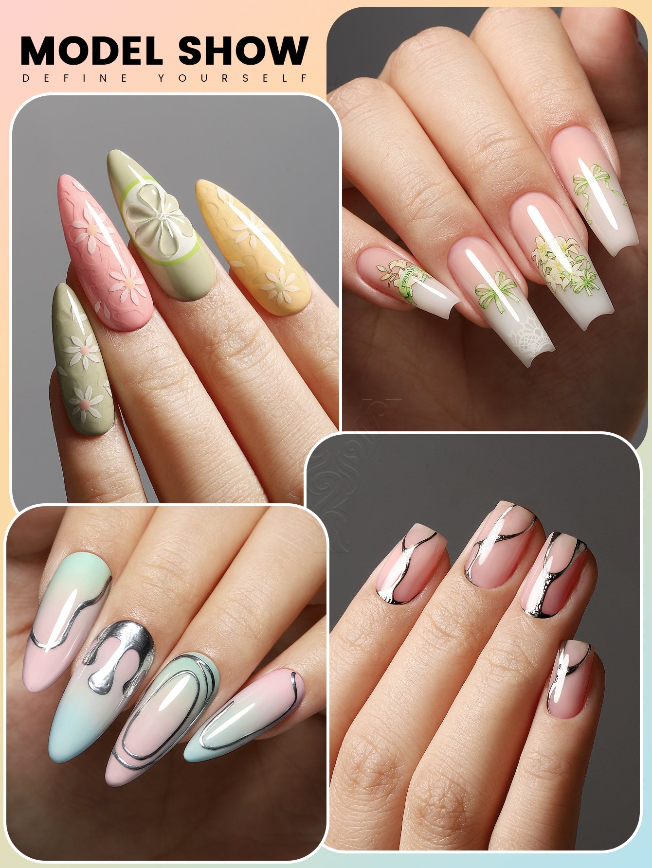 Spring Series-3 Colors Gel Polish Set