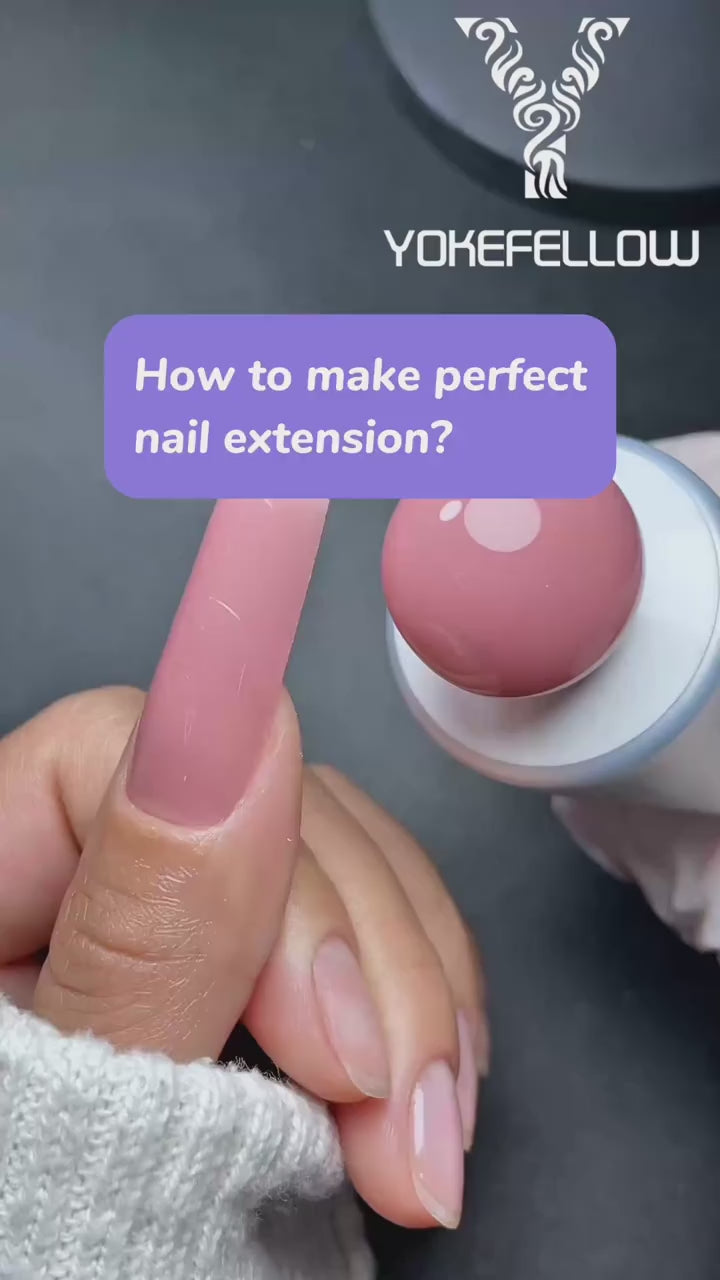 Video laden: 50G Pureform Nail Extension Gel-PF05(Smoky Rose)