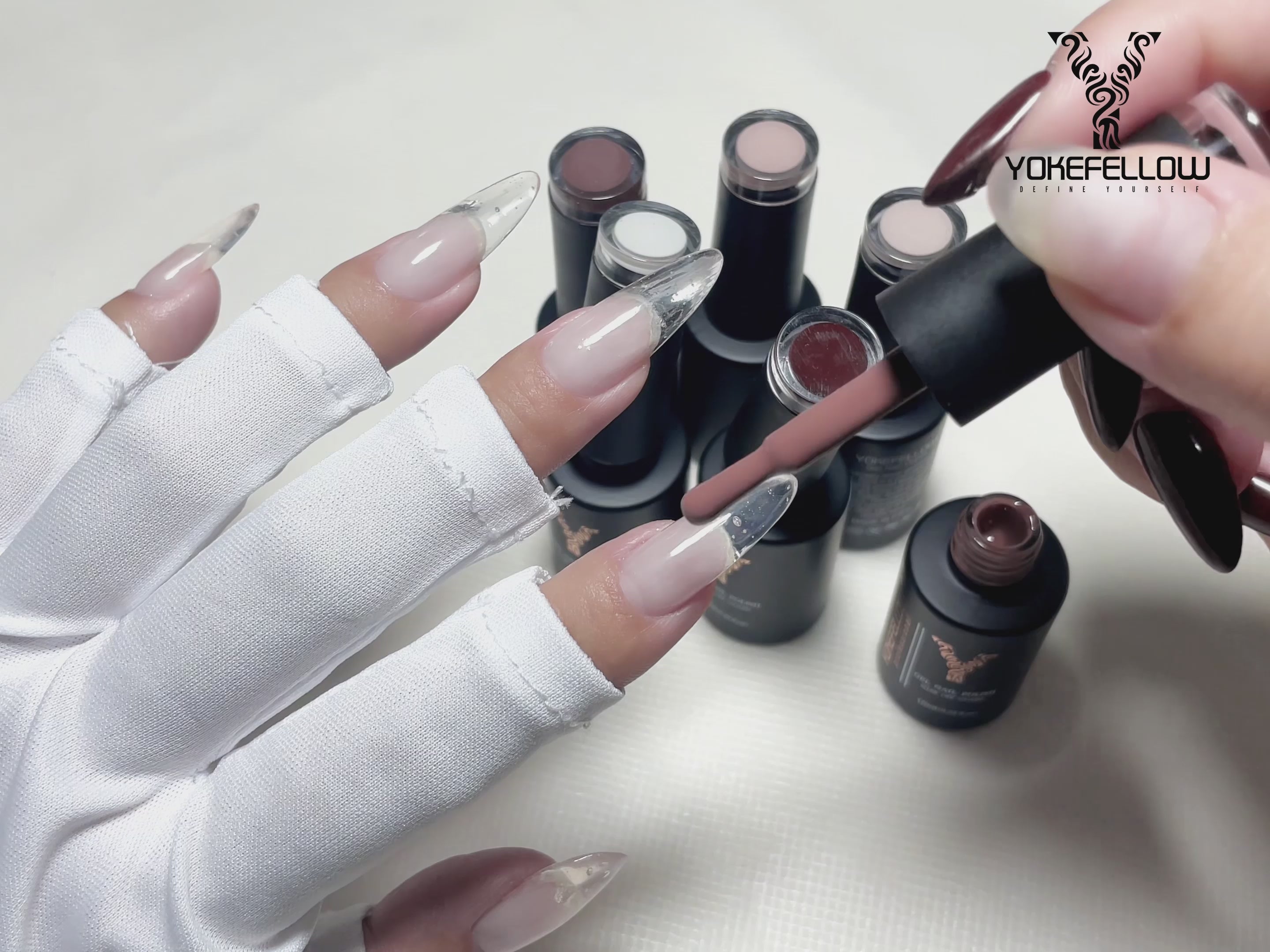 Load video: Autumn and Winter Series-6 Colors Gel Polish Set