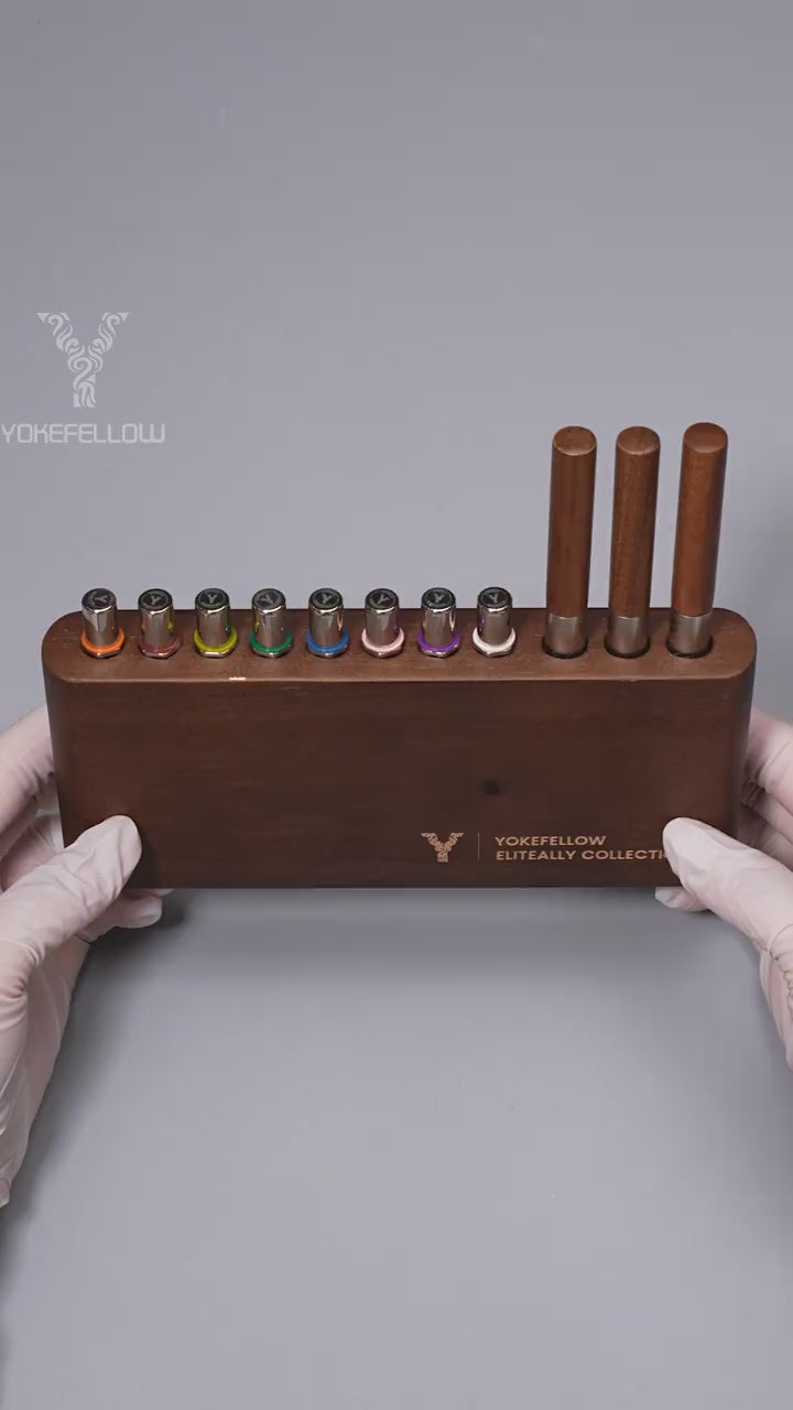 Load video: 8pcs Nail Art Tool Set with Brush Holder-EAkit-01