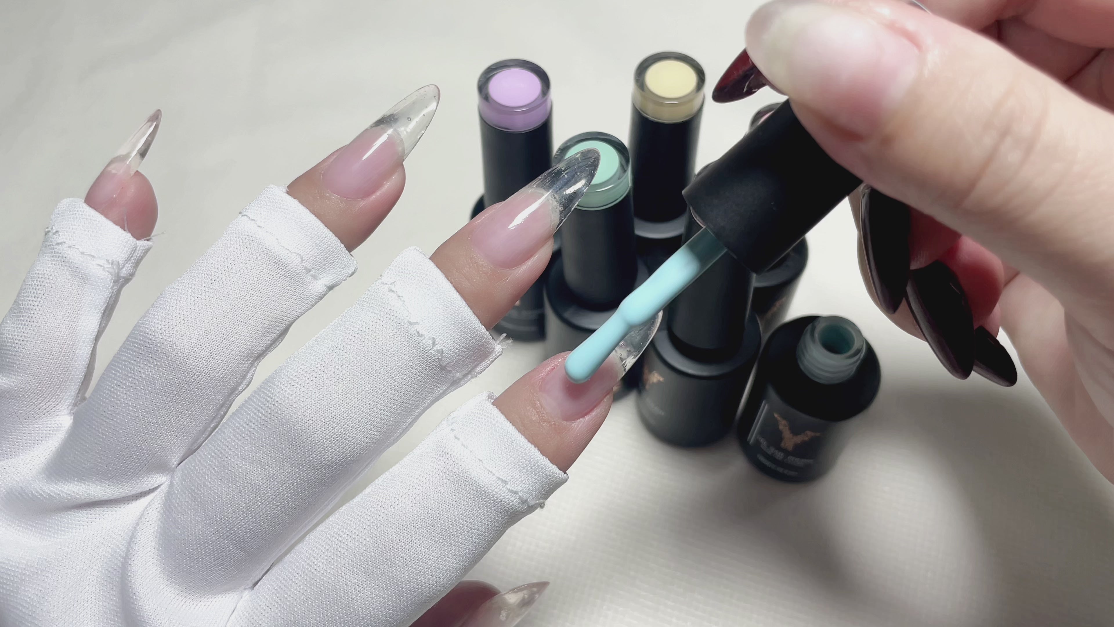 Charger la vidéo : Ensemble de vernis gel Macaron Series-6 couleurs