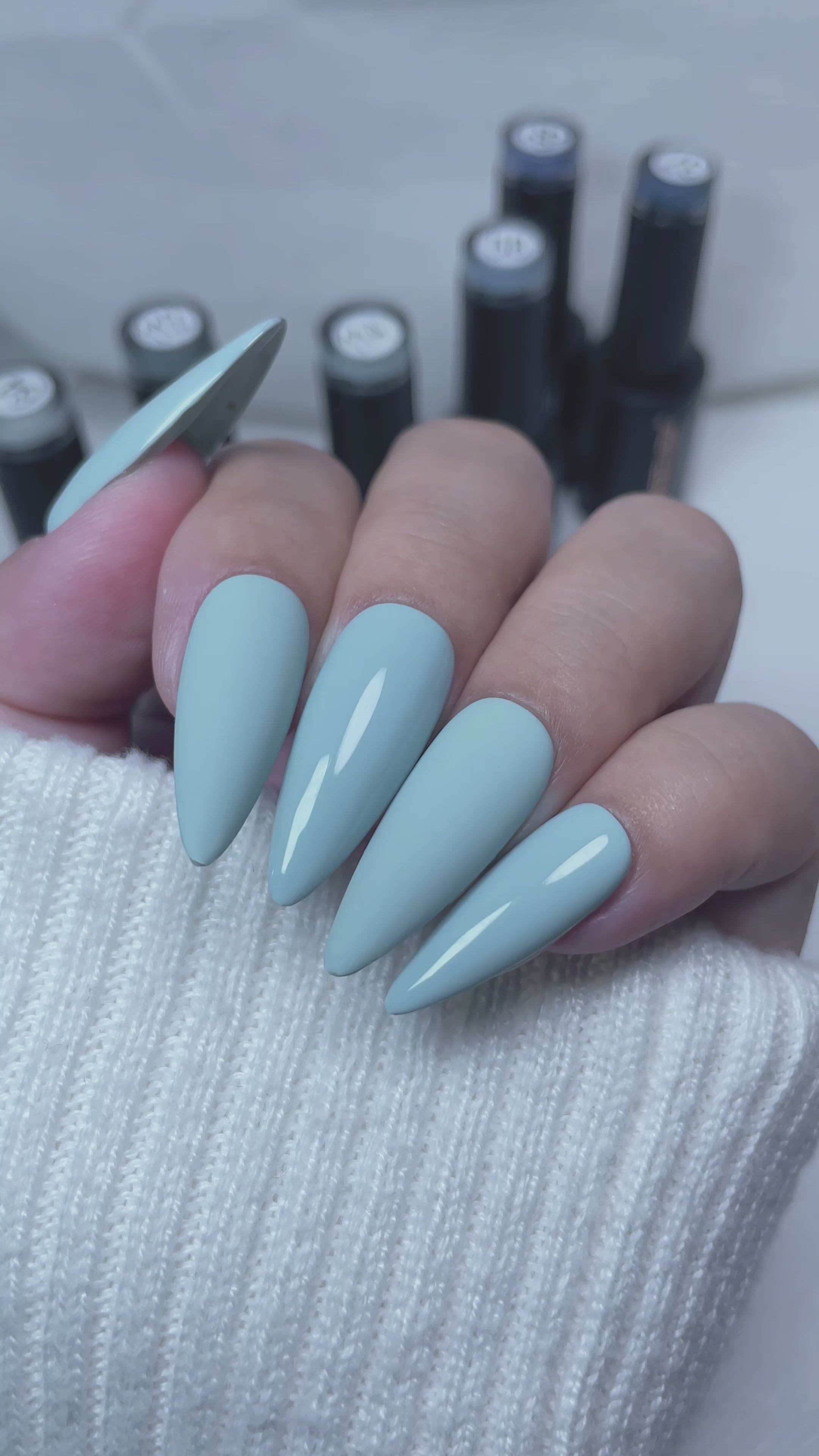 Cargar vídeo: Juego de esmaltes en gel de 6 colores Blue Series