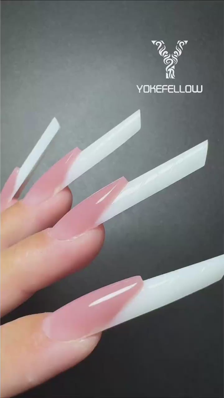 Load video: Russian Almond ImMaster 3D Reverse French Dual Form-IM113