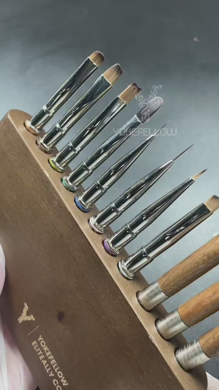 Load video: EliteAlly Nail Art Brush-EA04(ROUND-L)