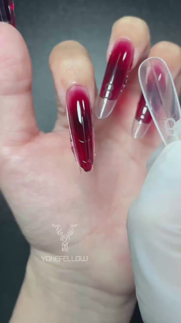 Video laden: 50G Pureform Nail Extension Gel-PF06(Vampire Kiss)
