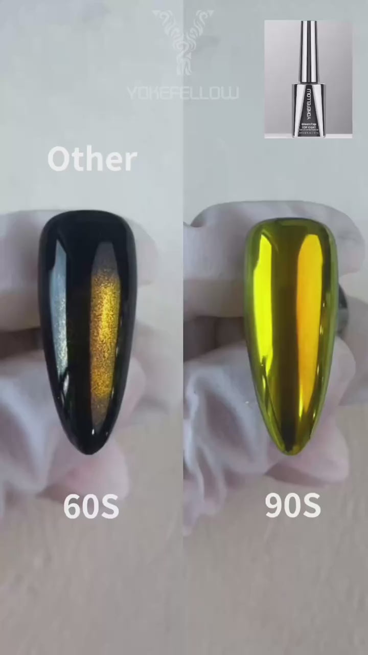 Carica video: GleamTap Top Coat for Chrome Powder